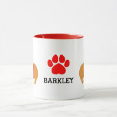 Welsh Corgi Tasse Personalisiert (Zentrum)