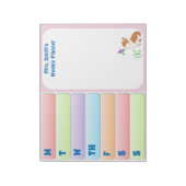 Welsh Corgi Weekly Planner Notizblock (Rotiert)