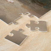 Welsh Corgi Welpen-Weihnachtsbild Puzzle (Seite)