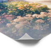 Welsh Corgi Welppy in Doorway Poster (Ecke)