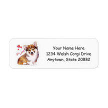 Welsh Corgi Welppy mit Herz