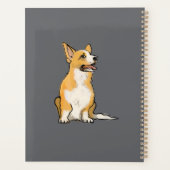 WELSH CORGI ZEICHNUNG PLANER (Rückseite)
