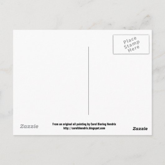 WELSH CORGIES POSTKARTE (Rückseite)