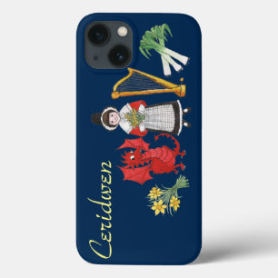 Welsh Costume, Emblems Blue iPhone 6 Xtreme Case