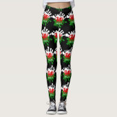 Welsh Cymru Flag Leggings (Vorderseite)
