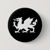 Welsh Dragon Button (Vorderseite)