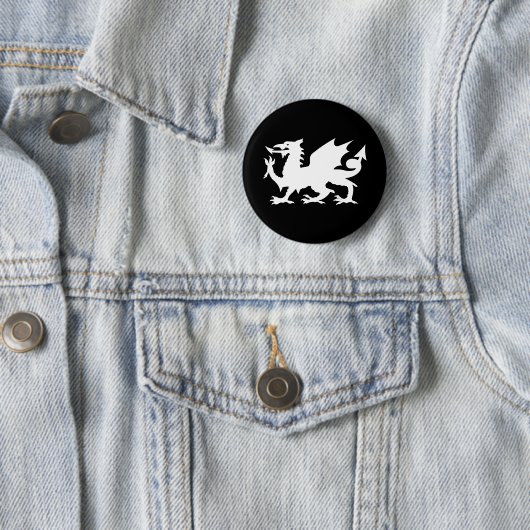 Welsh Dragon Button (Beispiel)
