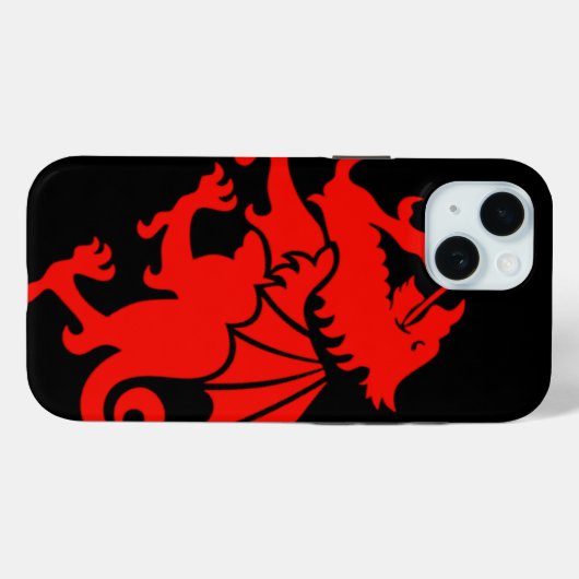 Welsh Dragon Case-Mate iPhone Hülle (Rückseite (Horizontal))