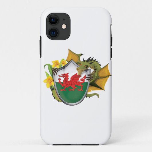 Welsh Dragon Flag Case-Mate iPhone Hülle (Rückseite)