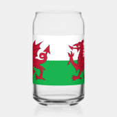 Welsh Dragon ~ Flag Wales Dosenglas (Rechts)