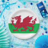 Welsh Dragon ~ Flag Wales Paper Tellers Pappteller (Party)