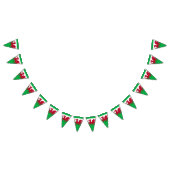 Welsh Dragon ~ Flag Wales Wimpelkette (Alle)