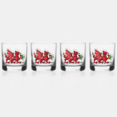 Welsh Dragon Monogram Whiskyglas (Hinten)