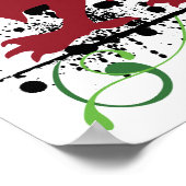 Welsh Dragon Poster (Ecke)