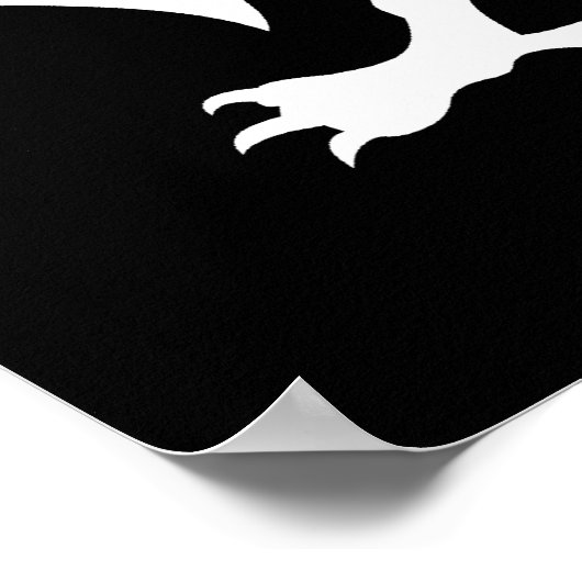 Welsh Dragon Poster (Ecke)