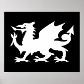 Welsh Dragon Poster (Vorne)