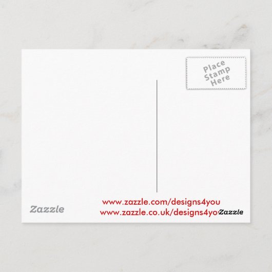 Welsh Dragon Postkarte (Rückseite)