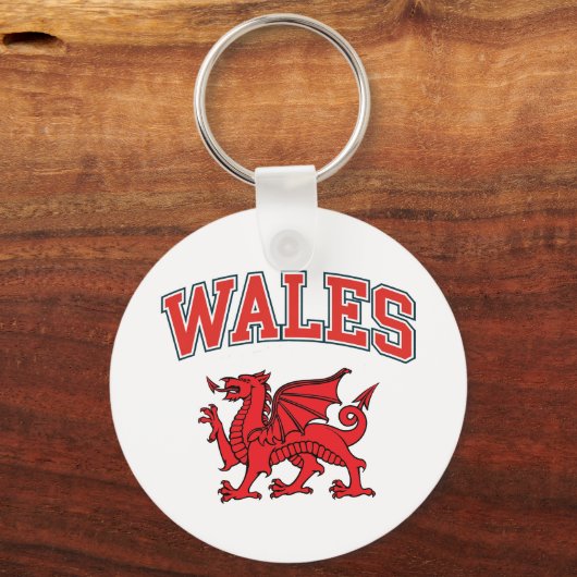 Welsh Dragon Schlüsselanhänger (Rückseite)