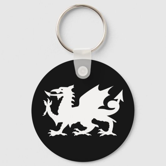 Welsh Dragon Schlüsselanhänger (Vorderseite)