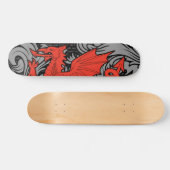 Welsh Dragon Skateboard Deck (Horizontal)