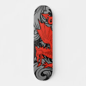 Welsh Dragon Skateboard Deck (Vorne)