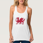 Welsh Dragon Tank Top (Vorderseite)