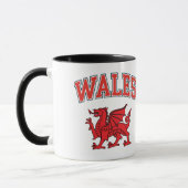 Welsh Dragon Tasse (Links)