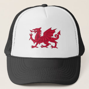 Welsh Dragon Truckerkappe