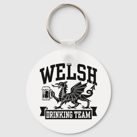 Welsh Drinking Team Schlüsselanhänger (Vorderseite)