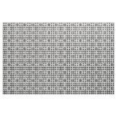 Welsh Faux Tapestry Black and White Pattern Fabric Stoff (Yard (91,4 cm))