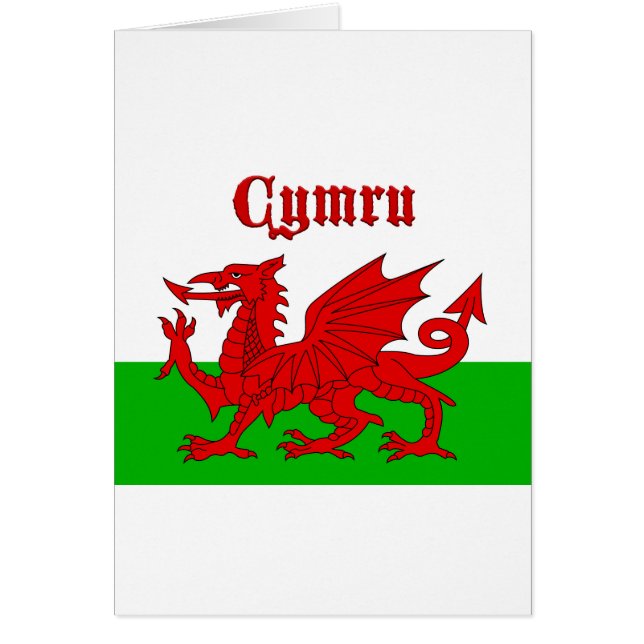 Welsh Flag Cymru (Vorne)