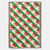 Welsh Flag Cymru Decke (Vorderseite Vertikal)