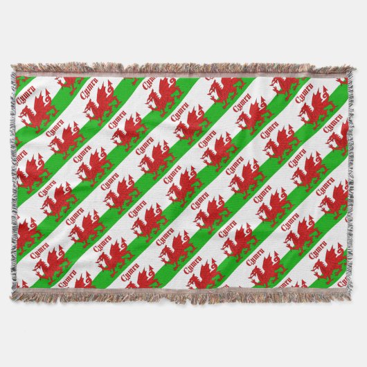 Welsh Flag Cymru Decke (Vorderseite)