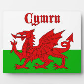 Welsh Flag Cymru Fotoplatte (Vorderseite)