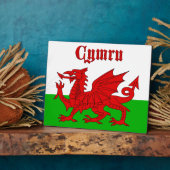 Welsh Flag Cymru Fotoplatte (Seite)