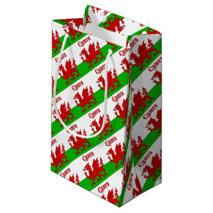 Welsh Flag Cymru Kleine Geschenktüte