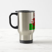 Welsh Flag Cymru Reisebecher (Links)