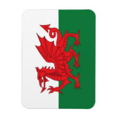 Welsh Flag Kühlschrankmagnet Magnet (Vertikal)