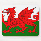 welsh_flag mousemat mousepad (Vorne)