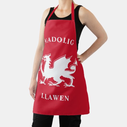 Welsh frohe Weihnachten Simple Celtic Nadolig Llaw Schürze (InSitu)