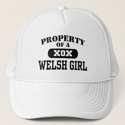 Welsh Girl Truckerkappe (Vorderseite)