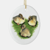 Welsh Harlequin Ducklings Keramikornament (Rechts)