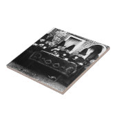 Welsh Hexen mit Tee-Krone-Teatime Fliese (Seite)