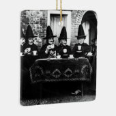 Welsh Hexen mit Tee-Krone-Teatime Keramikornament (Rechts)