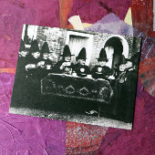 Welsh Hexen mit Tee-Krone-Teatime Postkarte