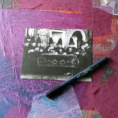 Welsh Hexen mit Tee-Krone-Teatime Postkarte