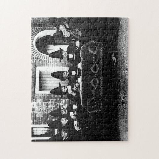 Welsh Hexen mit Tee-Krone-Teatime Puzzle (Vertikal)
