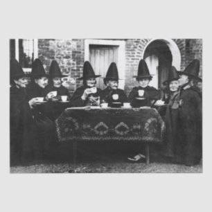 Welsh Hexen mit Tee-Krone-Teatime Seidenpapier