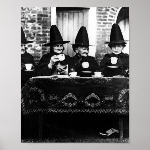 Welsh Hexen - Tee-Party Vintag Poster