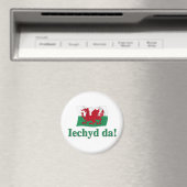 Welsh Iechyd da (Cheers) Magnet (In Situ (Geschirrspüler))